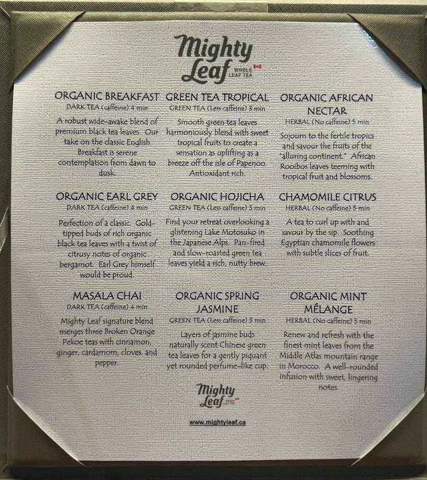 Mighty Leaf Nine Unit Presentation Book