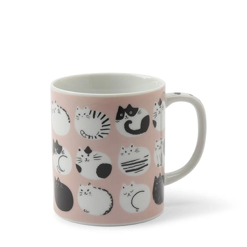 Cozy Cats 8 Oz. Mug - Pink