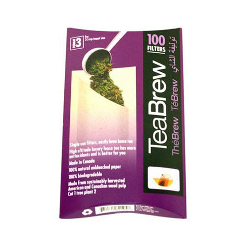 Tea Brew Paper Filters, Loose Leaf Tea,