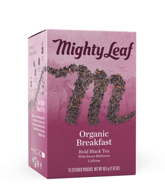 Organic Breakfast Tea 15 Pouch Box