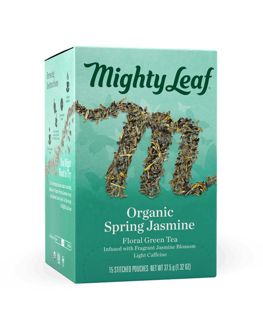 Organic Spring Jasmine 15 Pouch Box